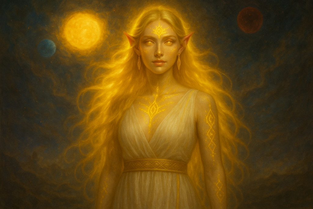 The goddess of Light: Quintra